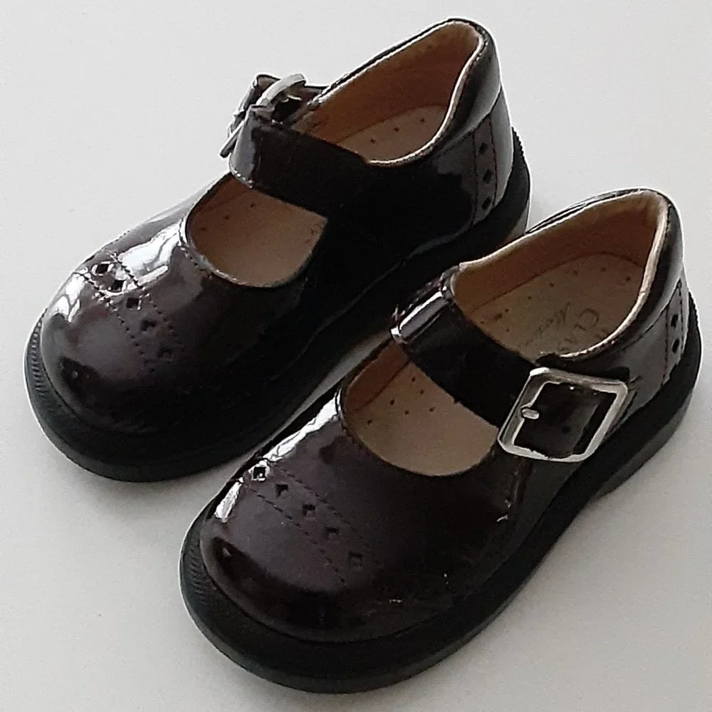 NATURINO Wine Patent Leather Mary Janes size 22 - made in Italy